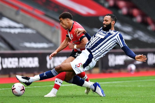 The West Brom man has been the busiest defender in the Premier League this season and stands alone at the top with his 27 clearances.
