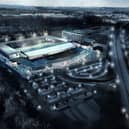 Dundee have lodged planning permission to build a new stadium at Camperdown Park.
