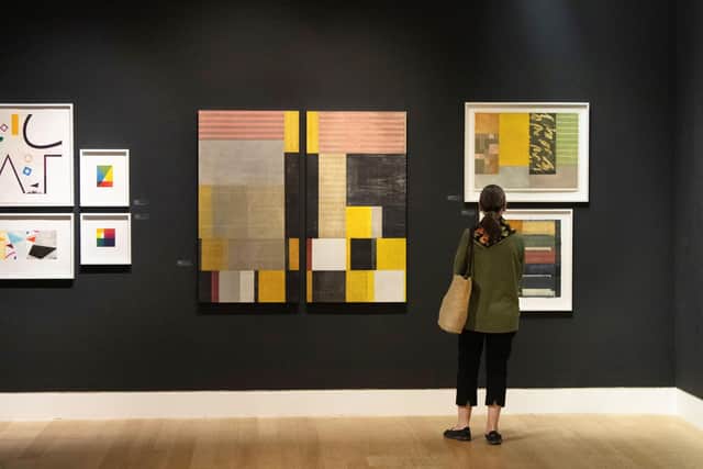 Installation view of Chaos and Control at the RSA in Edinburgh