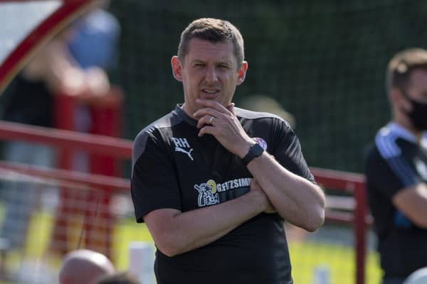 Bonnyrigg Rose manager Robbie Horn will have home advantage over Fraserburgh counterpart Mark Cowie in the SPFL Pyramid Play-off first leg. (Photo by Mark Scates / SNS Group)