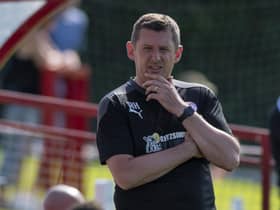 Bonnyrigg Rose manager Robbie Horn will have home advantage over Fraserburgh counterpart Mark Cowie in the SPFL Pyramid Play-off first leg. (Photo by Mark Scates / SNS Group)