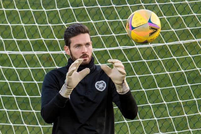 Hearts goalkeeper Craig Gordon played alongside Marius Zaliukas and against Fernando Ricksen. (Photo by Ross Parker / SNS Group)