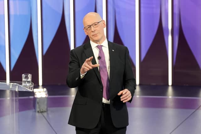 First Minister and SNP leader John Swinney faces an impossible task, writes Alexander Brown. Picture: Stefan Rousseau/PA