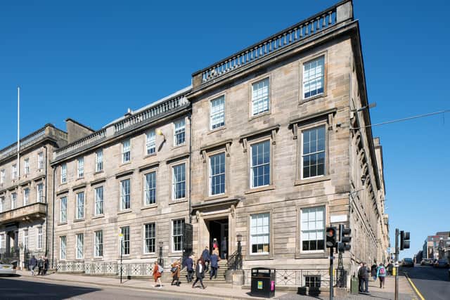 The letting of space at 206 St Vincent Street, Glasgow, was among the deals completed in a subdued first quarter for Scotland's office market. Picture: McAteer Photograph.