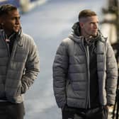 Rangers duo Alfredo Morelos and Ryan Kent are out of contract at the end of the season. (Photo by Alan Harvey / SNS Group)