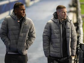 Rangers duo Alfredo Morelos and Ryan Kent are out of contract at the end of the season. (Photo by Alan Harvey / SNS Group)
