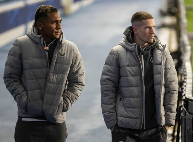 Rangers duo Alfredo Morelos and Ryan Kent are out of contract at the end of the season. (Photo by Alan Harvey / SNS Group)