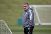 Celtic manager Ange Postecoglou is odds-on favourite to become the next Tottenham manager.  (Photo by Craig Williamson / SNS Group)
