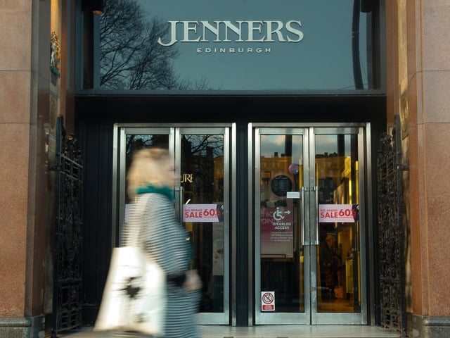 Jenners' owners buy up the old Edinburgh Stock Exchange buildings and extend the department store up to Rose Street in 1903.