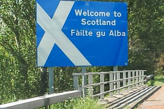 Welcome to Scotland. The Scottish Government wants to increase the use of Gaelic within the organisation to help save the "fragile" language. PIC: CCC.