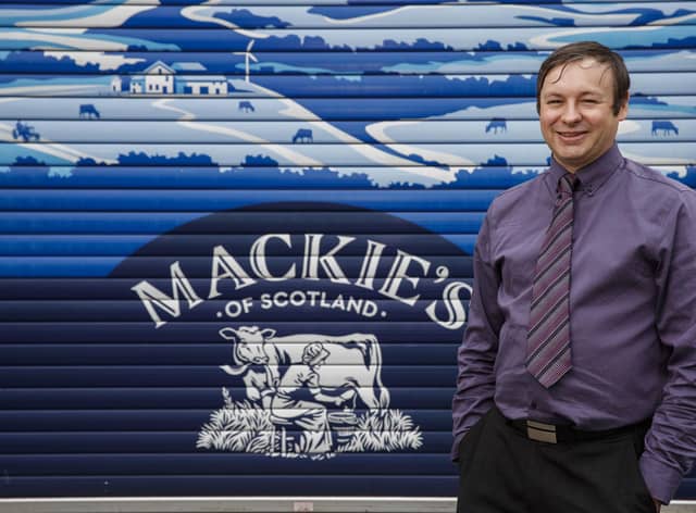 Bill Thain, National Account Manager at Mackie's of Scotland (Pic:Ross Johnston/Newsline Media)