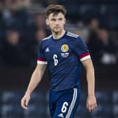 Arsenal's Kieran Tierney is back in the Scotland squad after recovering from the injury that saw him miss the June internationals. (Photo by Ross Parker / SNS Group)