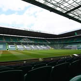 Celtic have been called on to publicly condemn the banners which appeared during the 1-1 draw with Shakhtar Donetsk. (Photo by Craig Foy / SNS Group)