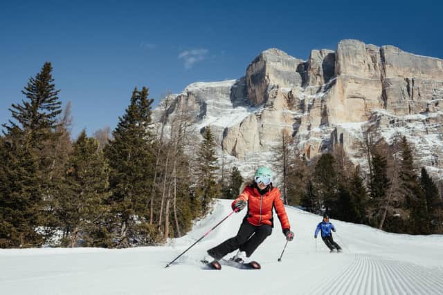 The glorious Alta Badia region attracts skiers of all abilities from across the world. Pic: Alex Moling/Alta Badia Tourism/PA