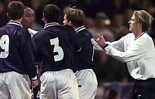 Scotland beat England 1-0 in a 1999 classic thanks to the head of Don Hutchinson.