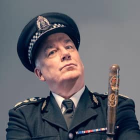 Jack Docherty will return as Chief Commissioner Cameron Miekelson in the Hogmanay special of Scot Squad. Picture: Jamie Simpson