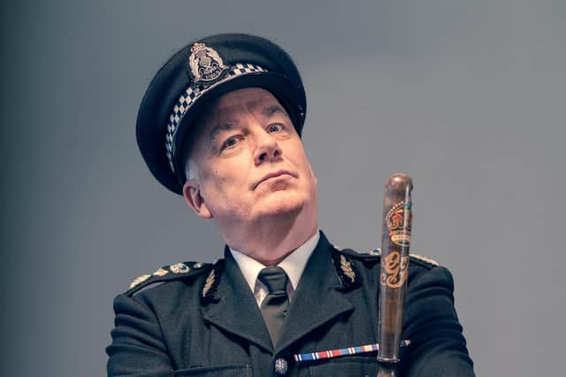 Jack Docherty will return as Chief Commissioner Cameron Miekelson in the Hogmanay special of Scot Squad. Picture: Jamie Simpson
