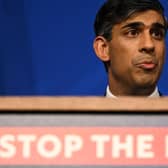 Rishi Sunak is under fire from the right and the left over his plan to send asylum seekers to Rwanda (Picture: Leon Neal/pool/AFP via Getty Images)