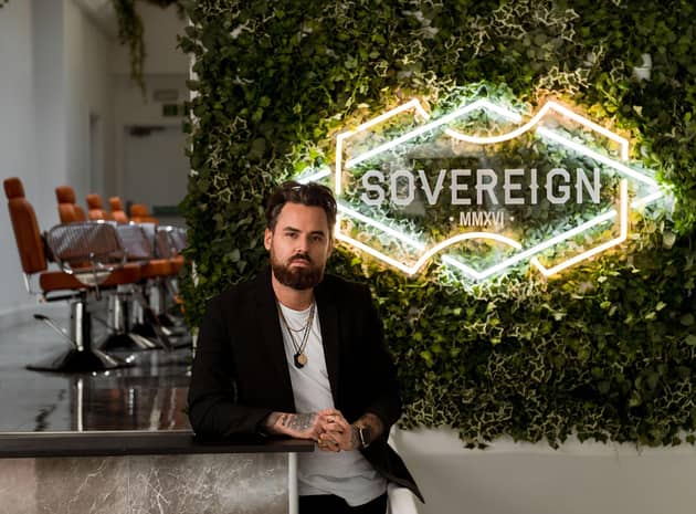 The 'time is right' for expanding Sovereign Grooming's academy into Edinburgh to help aspiring barbers 'kickstart' their career, says the firm's founder Kyle Ross. Picture: contributed.