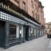 Glasgow's Ardnamurchan, on Hope Street, has offered a glimpse of what bars will look like when lockdown restrictions are lifted.