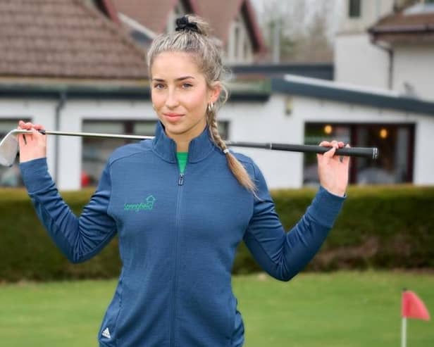 Inverness Golf Club member Summer Elliott is looking forward to another exciting season on the Scottish circuit. Picture: Gary Murison.