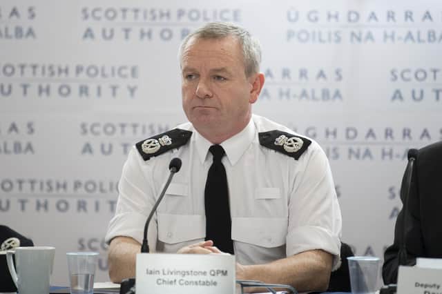 Chief Constable Iain Livingstone says there is a 'power case' for police officers to get priority for Covid-19 vaccinations.