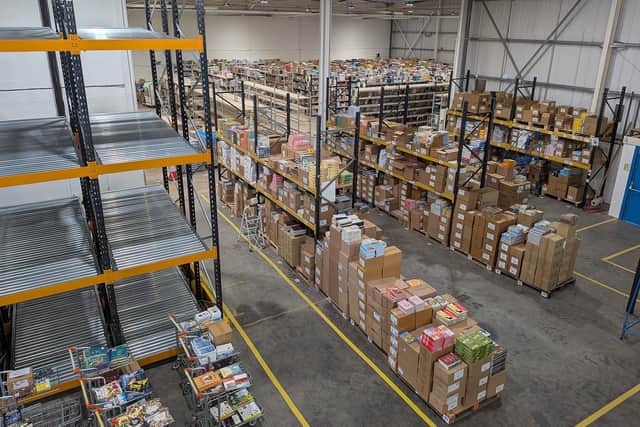 The enlarged space grows Edinburgh-based Bookspeed’s storage capacity from some 21,000 square feet to almost 33,000 sq ft.