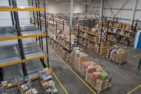 The enlarged space grows Edinburgh-based Bookspeed’s storage capacity from some 21,000 square feet to almost 33,000 sq ft.