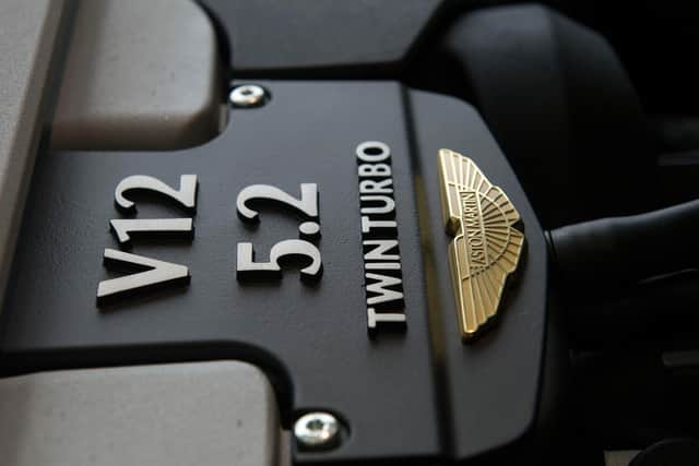 The famous marque produces luxury sports cars such as the DB11 model. Picture Ian Rutherford