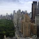 A general view of Central Park and the Manhatten skyline in New York .Photo: Joel Ryan/PA