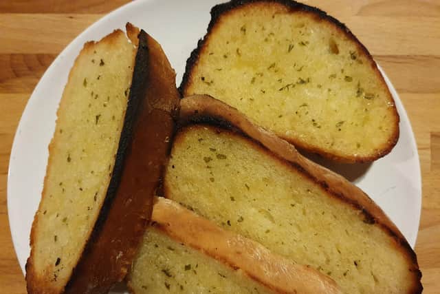 Garlic bread from Franco’s