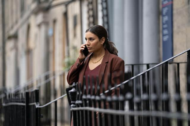 Lucie Shorthouse plays detective constable Siobhan Clarke in the new BBC Scotland series Rebus. Picture: Mark Mainz