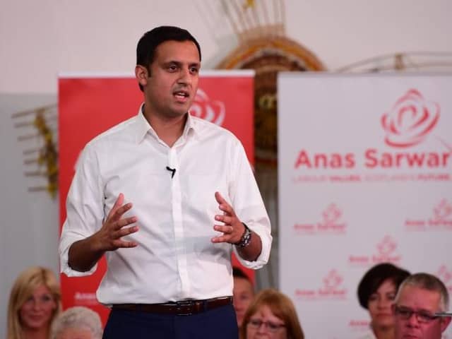 Anas Sarwar has returned to the front bench