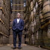 Labour leader Sir Keir Starmer during his visit to the InchDairnie Distillery in Glenrothes, Fife. Picture: Jane Barlow/PA Wire