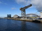 The United Nations COP26 climate summit is being held at the Scottish events campus in Glasgow, with around 30,000 people expected to come to the city for the event in November. Picture: John Devlin