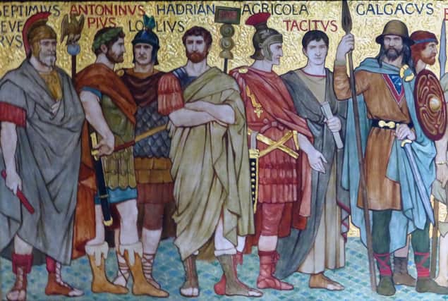 Key figures of Scotland's Roman period, with a 'genocide' ordered in 210AD as Emperor Severus tried to achieve military glory before he died. PIC: Creative Commons.