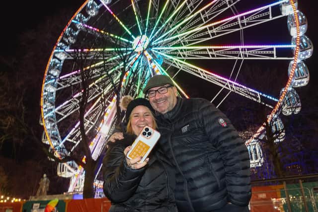 Edinburgh's Hogmanay festival has returned for the first time since 2019.
