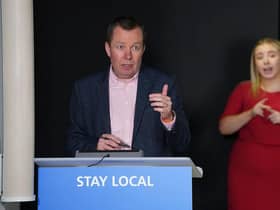 Jason Leitch has said Glasgow's extended lockdown may last longer than just a week.