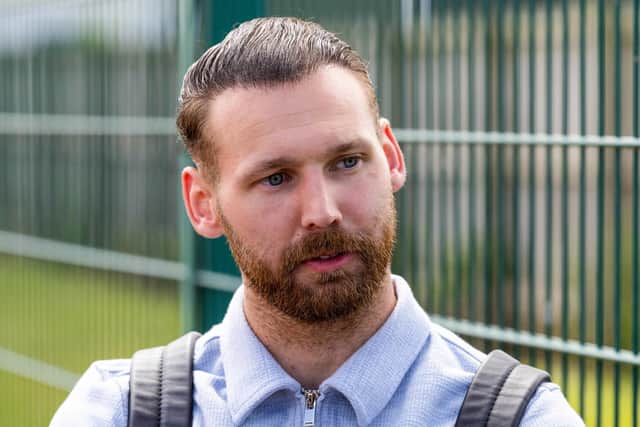 Martin Boyle says he is nearing a first team return for Hibs as he targets the side's opening Europa Conference League qualifying tie. Photo by Mark Scates / SNS Group