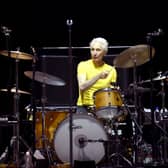 Charlie Watts plays a Rolling Stones gig in Indio, California.  (Picture: Kevin Winter/Getty Images)