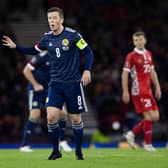 Celtic captain Callum McGregor was wearing the Scotland armband for the closing stages of Scotland's win over Moldova and believes the role at club level has made him feel more responsible for team-mates. (Photo by Alan Harvey / SNS Group)