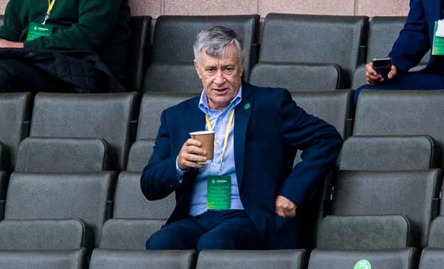 Hibs owner Ron Gordon.