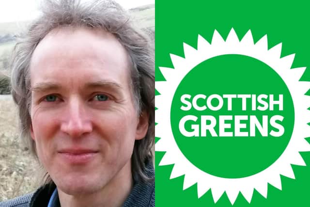 Scottish Green Party candidate for Dumfriesshire, Clydesdale and Tweeddale Dominic Ashmole