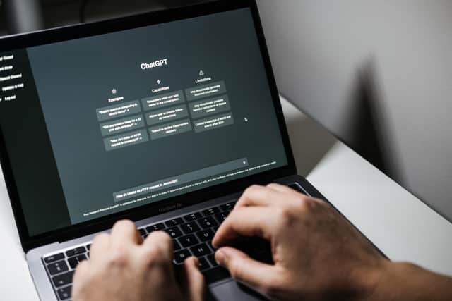 Artificial intelligence chatbot ChatGPT was developed by OpenAI.