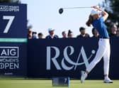 Louise Duncan in action during the final round of last year's AIG Women's Open at Carnoustie. Picture: Charlie Crowhurst/R&A/R&A via Getty Images.