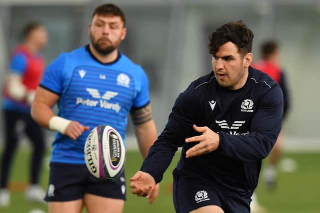 Stuart McInally has been selected at hooker ahead of George Turner. (Photo by Mark Runnacles/Getty Images)