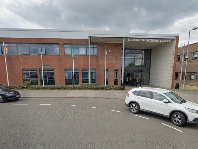 Mearns Castle High School in Newton Mearns, East Renfrewshire, took second spot