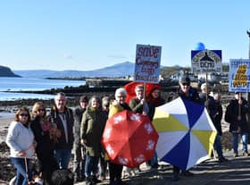 Cumbrae islanders fear the proposed 19MW green scheme could damage the environment and threaten tourism - a mainstay of the 'fragile' local economy