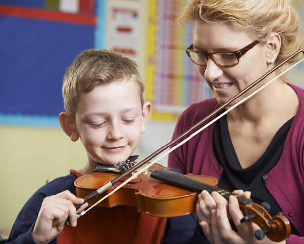 Music tuition has reached record levels in Scotland (Picture: Getty Images/iStockphoto)