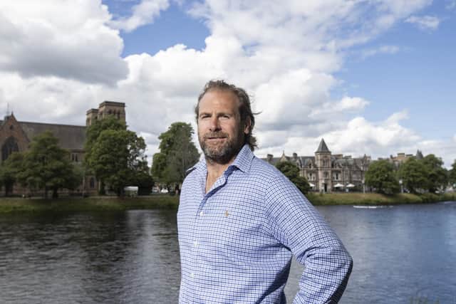 Jon Erasmus, who co-owns Uilebheist Distillery with his wife Victoria, says the brand's new Highland single malt whisky will be "like no other" -- with a predicted flavour profile, subject to trials, including notes of butterscotch, candied citrus peel, raisins and sultanas, delicate wood spices and vanilla. Picture: John Baikie